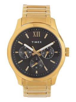 Timex - Black Round Analog Casual Watch -TW0TG7603