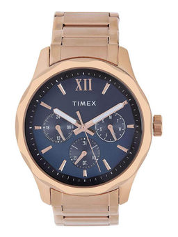 Timex - Blue Round Analog Casual Watch -TW0TG7606