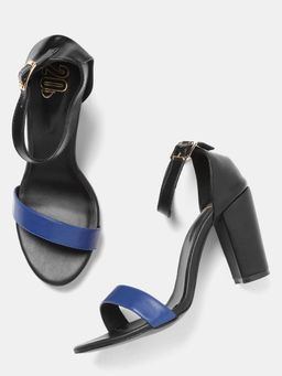 Twenty Dresses by Nykaa Fashion - Black Stepping In Style Black Heels