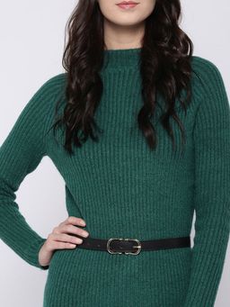 Twenty Dresses by Nykaa Fashion - Black Two To Make It Right Waist Belt