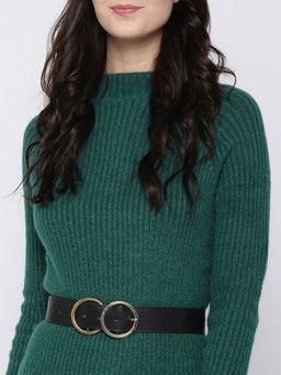 Twenty Dresses by Nykaa Fashion - Black I Like Me Better Waist Belt