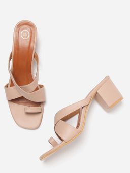 Twenty Dresses by Nykaa Fashion - Nude The Trendy Moves Heels