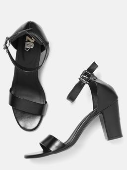 Twenty Dresses by Nykaa Fashion - Black Classic Diva Heels