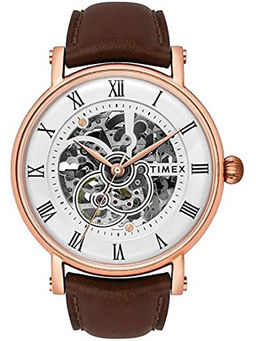 Timex - Signio Round 21mm Silver Dial Analog Men Watch - TWEG16703