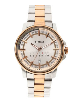 Timex - Round 44mm Silver Dial Analog Men Watch - TWEG17205