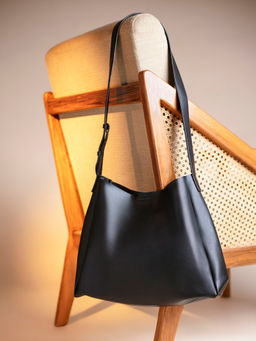 Twenty Dresses by Nykaa Fashion - Black Hanging Around Bag