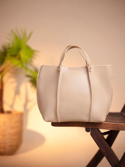 Twenty Dresses by Nykaa Fashion - Beige Totes Cute Bag