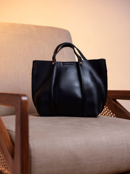 Twenty Dresses by Nykaa Fashion - Black Totes Cute Bag