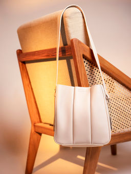 Twenty Dresses by Nykaa Fashion - Beige Be A Little Extra Bag