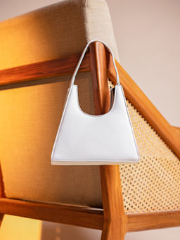 Twenty Dresses by Nykaa Fashion - White Be The Trend Sling Bag