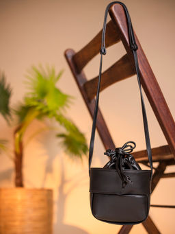 Twenty Dresses by Nykaa Fashion - Black A Different Kind Bag