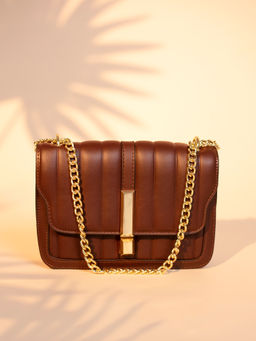 Twenty Dresses by Nykaa Fashion - Brown At First Sight Bag