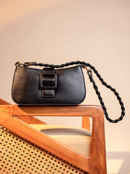 Twenty Dresses by Nykaa Fashion - Black Forever Love Bag