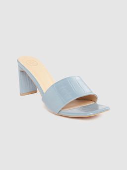 Twenty Dresses by Nykaa Fashion - Blue The Textured Beauty heels