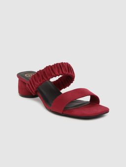 Twenty Dresses by Nykaa Fashion - Maroon The Dual Action Heels