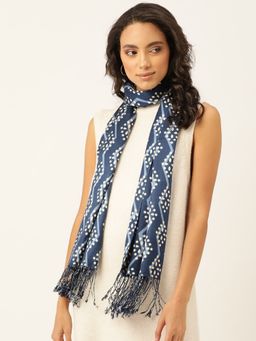 Twenty Dresses by Nykaa Fashion - Specks Of Fun Blue Scarf