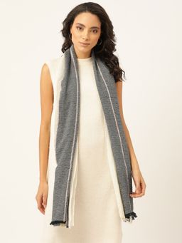 Twenty Dresses by Nykaa Fashion - Blush Of Grey Scarf