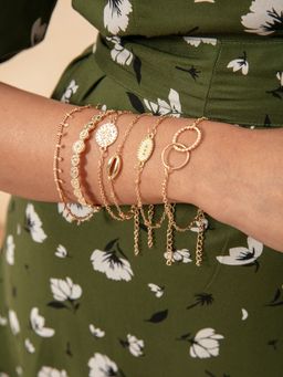 Twenty Dresses by Nykaa Fashion - Give Me The Best Bracelets (Pack of 6)