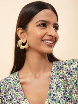 Twenty Dresses by Nykaa Fashion - Chasing The Waves Earrings