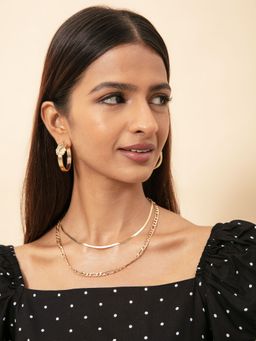 Twenty Dresses by Nykaa Fashion - Make It Worthy Layered Necklace