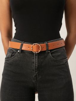 Twenty Dresses by Nykaa Fashion - Brown Get This Twisted Belt