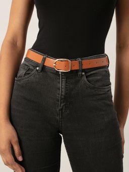 Twenty Dresses by Nykaa Fashion - Brown Curve Your Way Belt