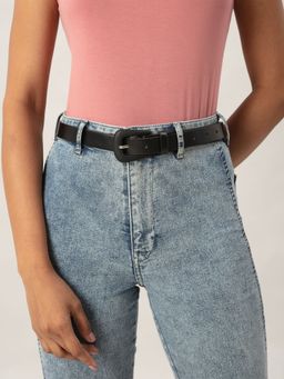 Twenty Dresses by Nykaa Fashion - Black Solid Jeans Belt