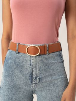 Twenty Dresses by Nykaa Fashion - Brown Keeping It Simple Belt