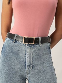 Twenty Dresses by Nykaa Fashion - Black Just Us Two Belt