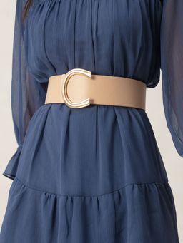 Twenty Dresses by Nykaa Fashion - Beige The Crescent Moon Belt