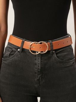 Twenty Dresses by Nykaa Fashion - Brown Loop You In Belt