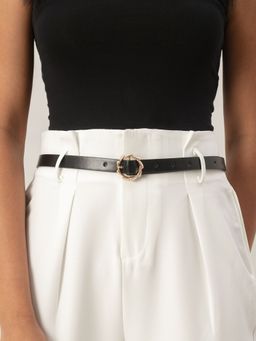 Twenty Dresses by Nykaa Fashion - Black On A Wave Belt