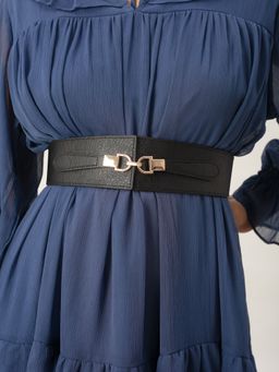 Twenty Dresses by Nykaa Fashion - Black Slaying In Style Belt