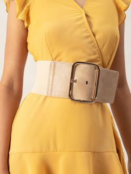Twenty Dresses by Nykaa Fashion - Beige Box It Up Belt