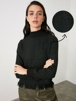 Trendyol - Women'S Multicolour Solid/Plain Pattern Tops