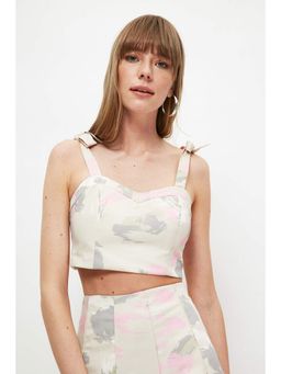 Trendyol - Women'S Stone Printed Pattern Tops