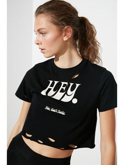 Trendyol - Black T-shirt
