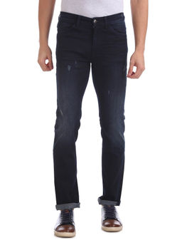 U.S. POLO ASSN. - Navy Blue Skinny Fit Dark Wash Jeans