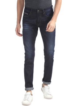 U.S. POLO ASSN. - Navy Blue Slim Tapered Fit Dark Wash Jeans
