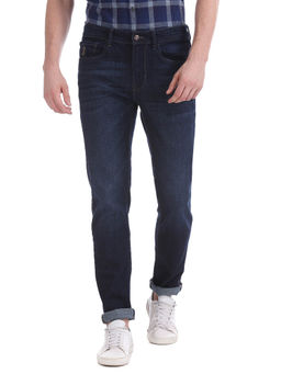 U.S. POLO ASSN. - Navy Blue Regallo Skinny Fit Dark Wash Jeans