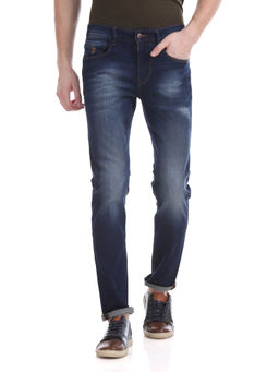 U.S. POLO ASSN. - Navy Blue Regallo Skinny Fit Mid Rise Jeans