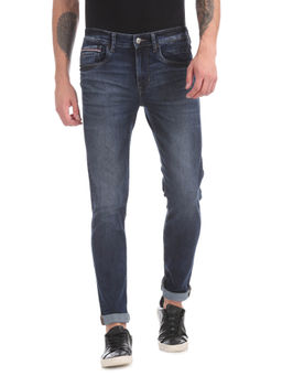 U.S. POLO ASSN. - Navy Blue Regallo Skinny Fit Dark Wash Jeans
