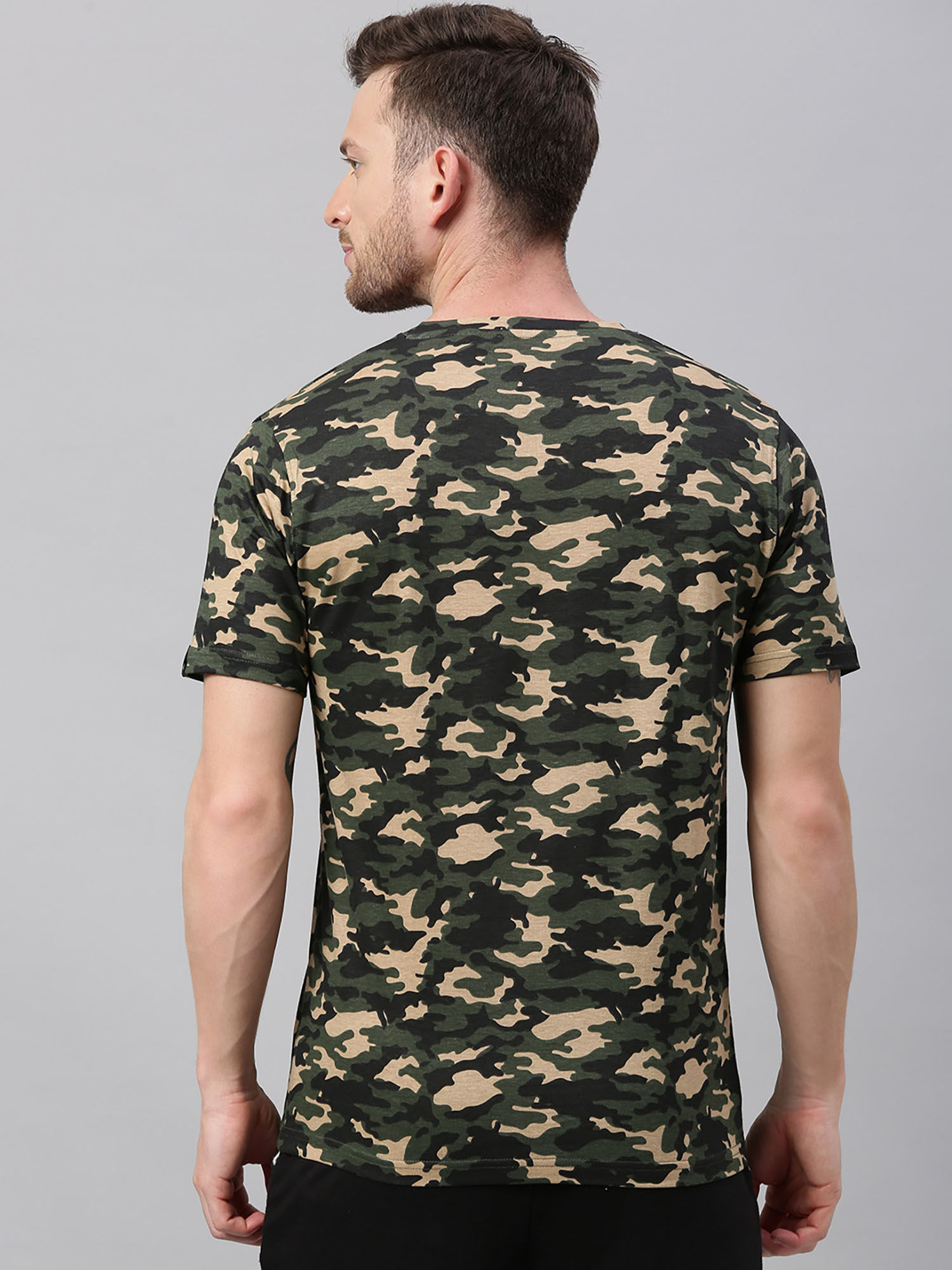 Buy Urbano Fashion Men Green Military 