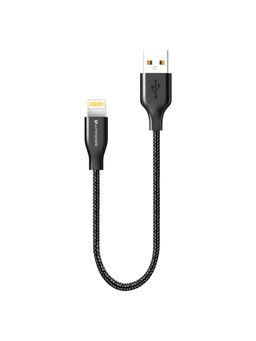 UltraProlink - UL1010 2.4A Short Lightning Fast Sync & Charge Cable for Powerbanks & iPhone Devices