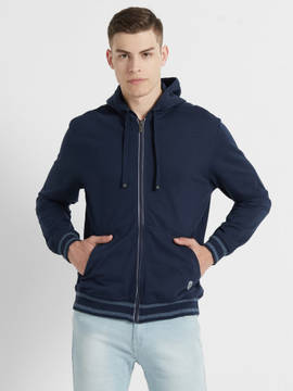 Jockey Hoodies : Buy Jockey Navy Blue Solid Hoodie Online | Nykaa Fashion.