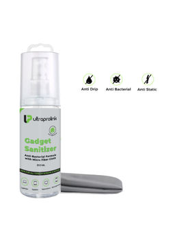 UltraProlink - UM0007 Universal Screen Cleaning & Gadget Sanitizer Cleaning + Microfiber Cloth 200ml