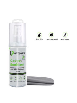 UltraProlink - UM0008 Universal Screen Cleaning & Gadget Sanitizer Cleaning + Microfiber Cloth 150ml
