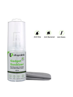 UltraProlink - UM0051 Universal Screen Cleaning & Gadget Sanitizer Cleaning + Microfiber Cloth 300ml