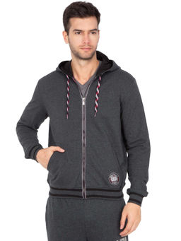 Jockey - True Black Melange Hoodie