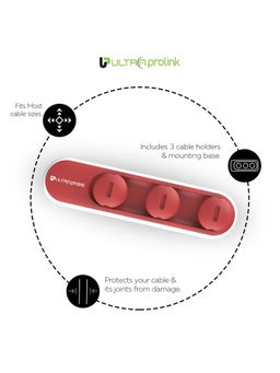 UltraProlink - UM1001 Cable Tidy Magnetic Cable Organizer
